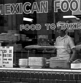"Mexican Reflections" Los Angeles, California 1972