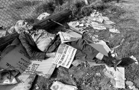 "Getty Heir Found" Los Angeles, California 1973