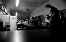 "New Year's Eve...Skid Row Bar" Los Angeles, California 1971