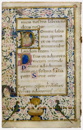 Bifolio from Book of Hours