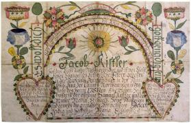 Gerburts und Taufschein (Birth and Baptismal Certificate)