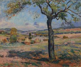 Summer Landscape with Haystacks