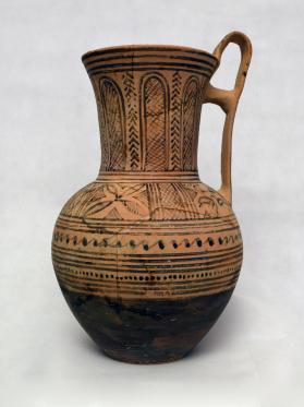 Geometric Olpe (Wine Jug)