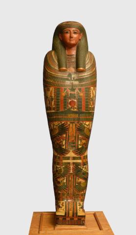 Mummy Cartonnage Case of Lady Tadiashaikhet