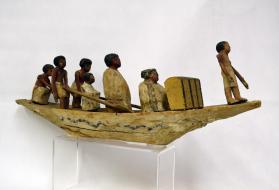 Funerary Barge Model