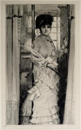 Portrait de Miss Lloyd, ou Il faut qu'une porte soit ouverte ou fermee (Portrait of Miss Lloyd, or A Door Must Be Either Open or Shut"