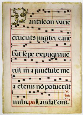 Leaf from a Choir Book