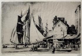 Massachusetts Harbor Scene