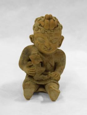 Seated Mother and Child