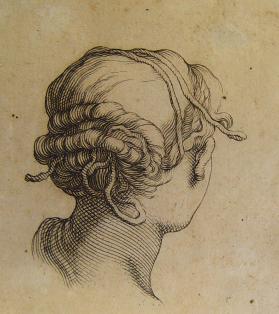 Studies from Three Women's Heads--Plate 129