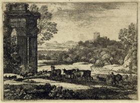 Landscape with Returning Herd