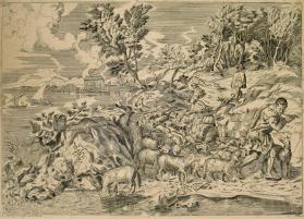 Landscape with Shepherd