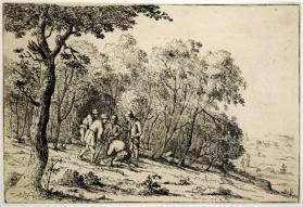 Landscape with Hunters