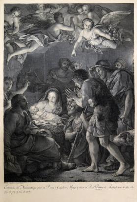 The Nativity with  Adoration of the Shepherds
