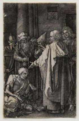 St. Peter And St. John Healing The Cripple