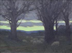 Landscape with Sheep