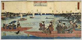 Ferry Boats on the Sumida River