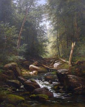 The Trout Stream (also known as The Home of the Trout and Trout Stream Near Dingman’s Ferry)
