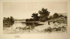 Pastoral Landscape with Figure