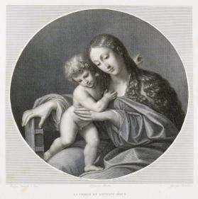 La Vierge et l'Enfant Jesus