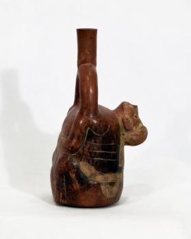 Stirrup Spout Vessel Depicting a Sacrificial Victim