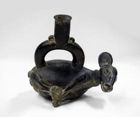 Deer Effigy Stirrup Vessel