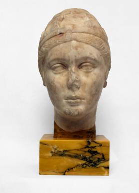 Portrait Head of a Young Roman Woman