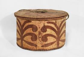 Lidded Cylindrical Basket