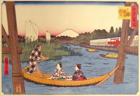 ōhashi, Nakasu and Three-pronged River (ōhasi Nakasu Mitsumata)