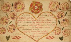 Gerburts und Taufschein (Birth and Baptismal Certificate)