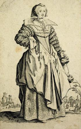Lady with a Large Ruff and Her Hair Worn Down