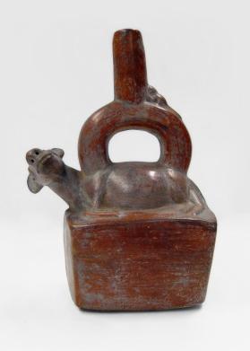 Stirrup Spout Bottle with Animals
