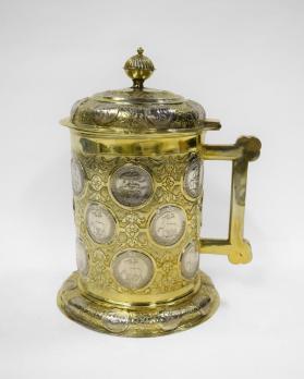 Stein with Inlaid Coins