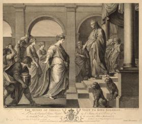 The Queen of Sheba's Visit to King Salomon