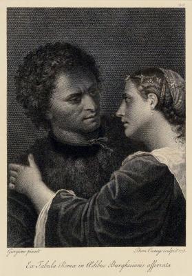 A Man and Woman Embracing