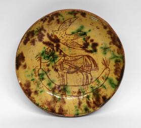 Sgraffito Plate
