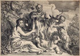 The Infant Jupiter Fed by the Goat Amalthea