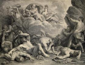 Les Titans foudroyés par Jupiter (The Titans Thunderstruck by Jupiter)