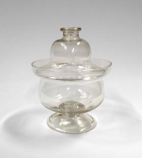 Covered Footed Bowl