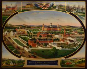 View of the Buildings and Surroundings of the Berks County Almshouse