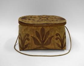 Lidded Basket with Strap