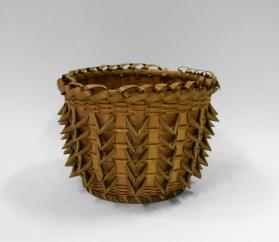 Ash Splint Porcupine Basket