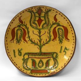 Sgraffito Plate