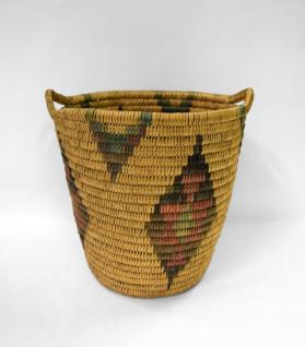 Two-Handled Coiled Basket